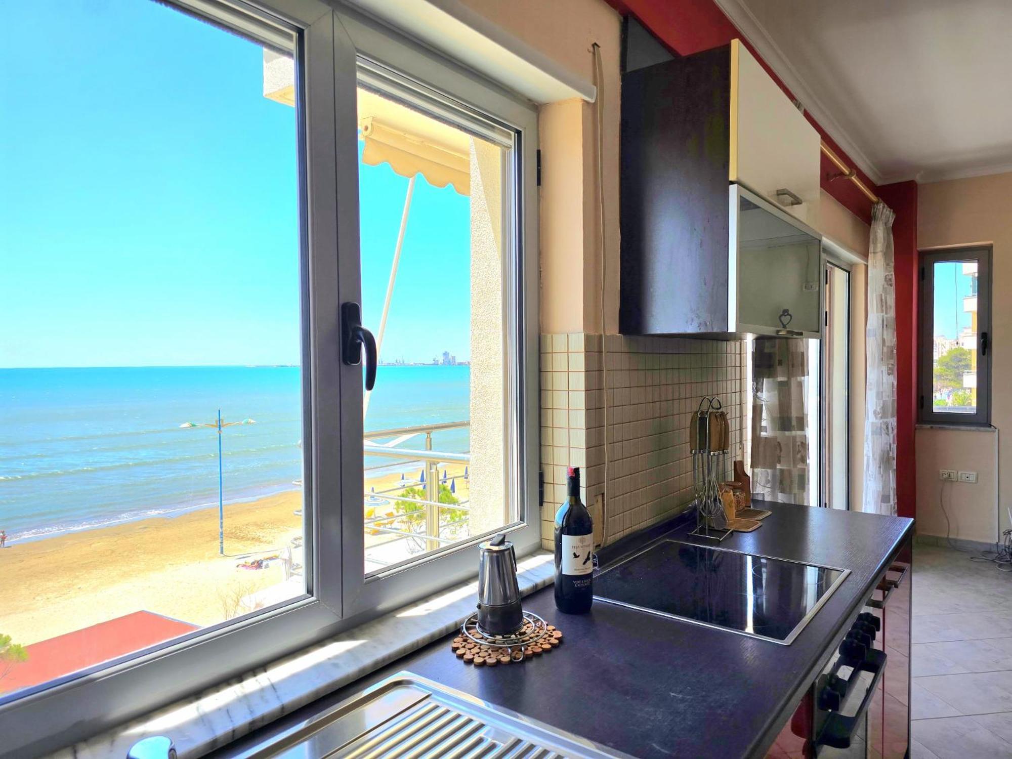 Sea View Apartments In Durres Bagian luar foto