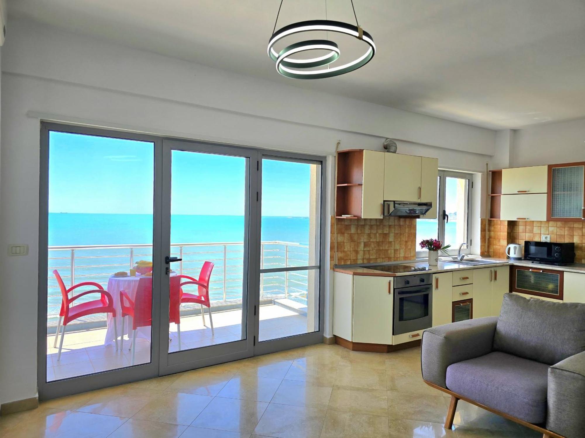 Sea View Apartments In Durres Bagian luar foto