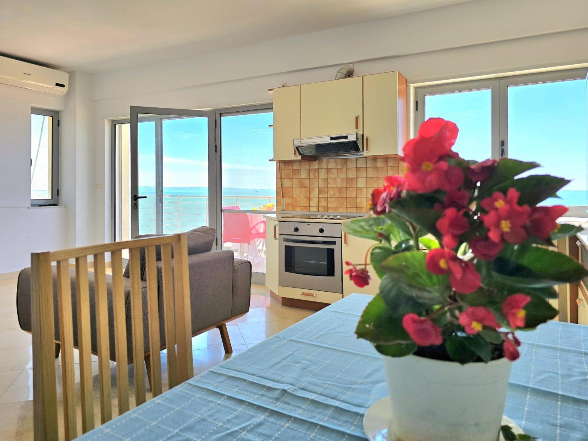 Sea View Apartments In Durres Bagian luar foto